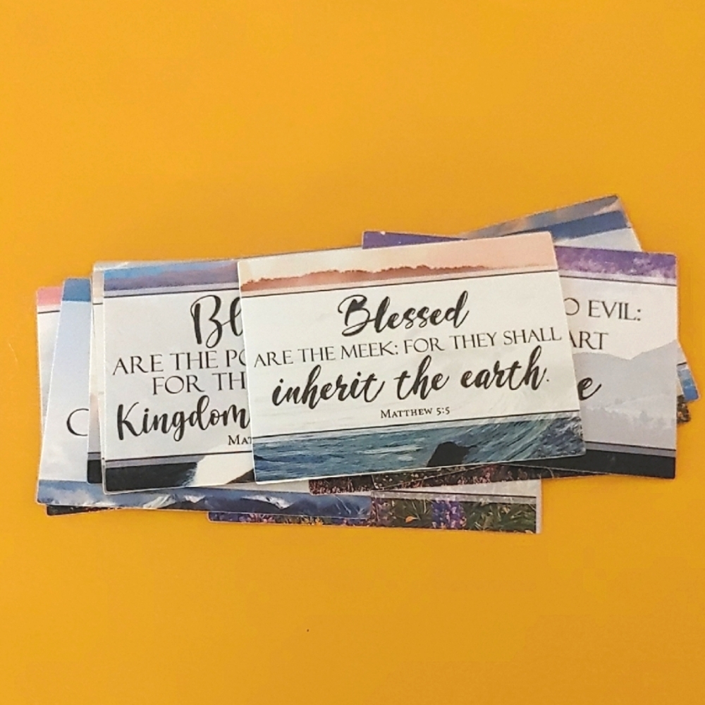 Inspirational Scripture Stickers Set of 12